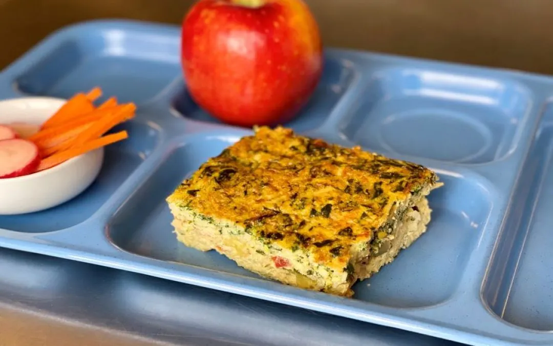 Frittata cooking for kids