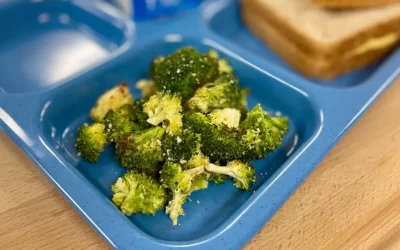 Parmesan Garlic Roasted Broccoli