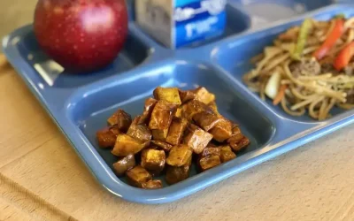 Ranch Roasted Sweet Potatoes